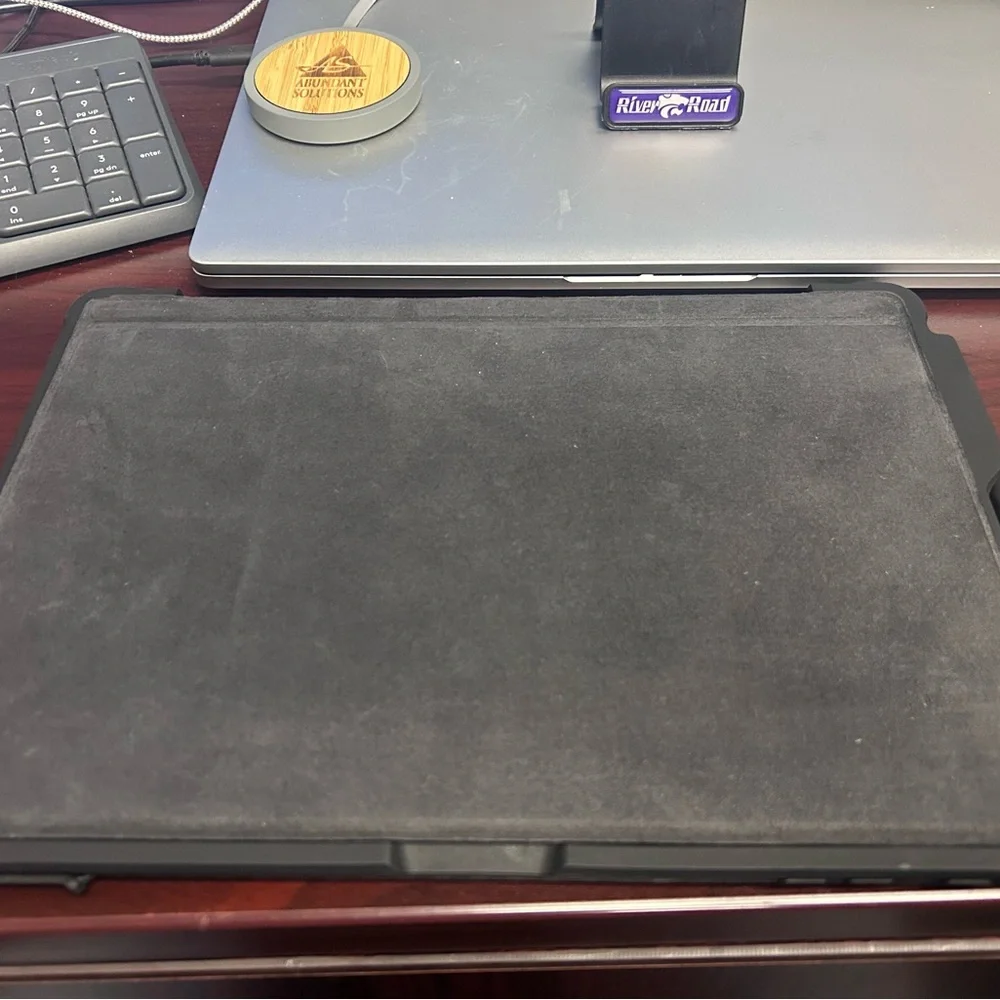 Microsoft Tablet with Black Keyboard Cover